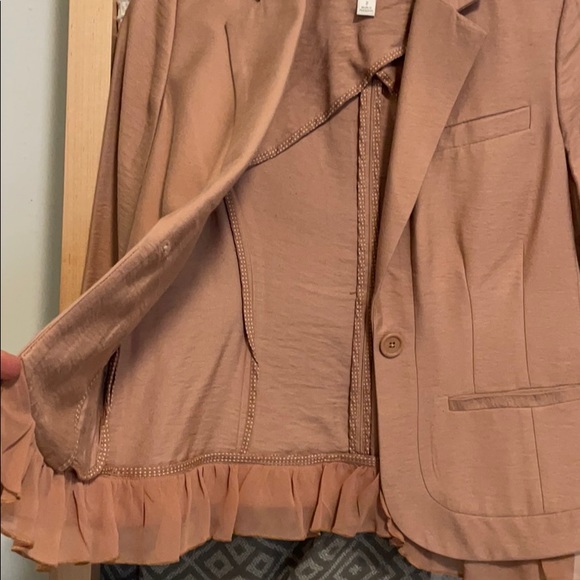 Women’s Lauren Conrad Blush Blazer Size 2 - Picture 10 of 11